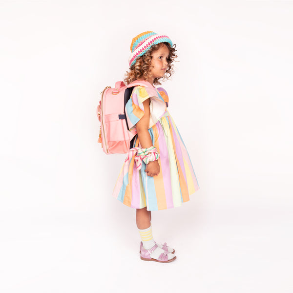 Ergonomic backpack for toddlers from 2 years old. If you want your toddler to walk the road to independence, the Ralphie Jewellery Box Pink is a key piece.
