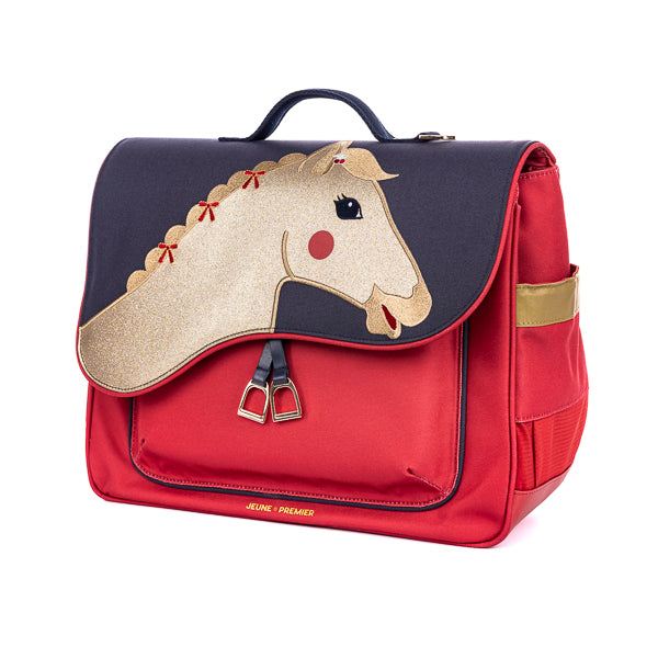 Trendy schoolbag for children from 6 to 8 years old. This Jeune Premier It Bag Midi Saddle Bag is a real back-to-school essential.