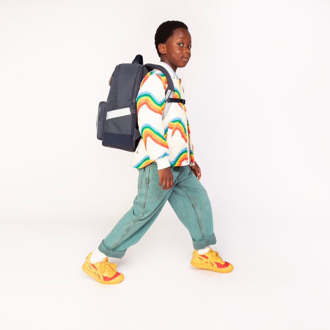 Trendy backpack for children from 6 years. The Jeune Premier New Bobbie Skate is a rework of the classic Bobbie model.