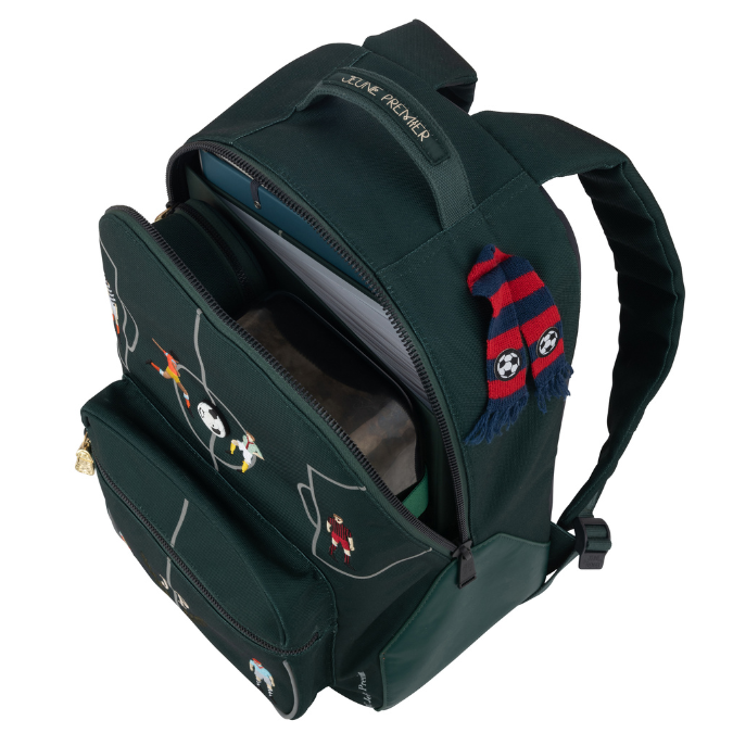 Trendy backpack for boys from 6 years. The New Bobbie FC Jeune Premier is a rework of the classic Bobbie model.