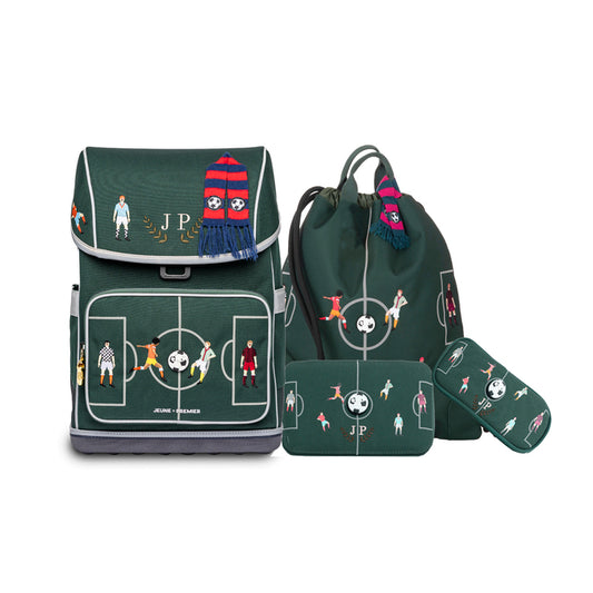 Discover the Ergomaxx, the most ergonomic backpack in the world for boys aged 6 to 10. The dark green FC Jeune Premier design is the all-time bestseller for boys.
