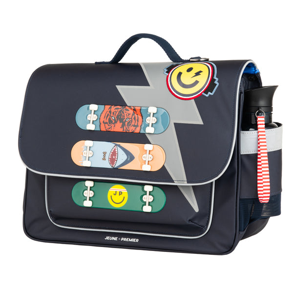 Trendy schoolbag for children from 6 to 8 years old. This Jeune Premier It Bag Midi Skate is a real back-to-school essential.