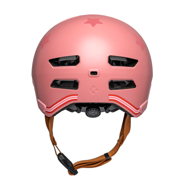 Fashionable Jeune Premier x Lazer bike helmet with KinetiCore technology for kids and teens. A new standard in unequalled safety and fashion is born!
