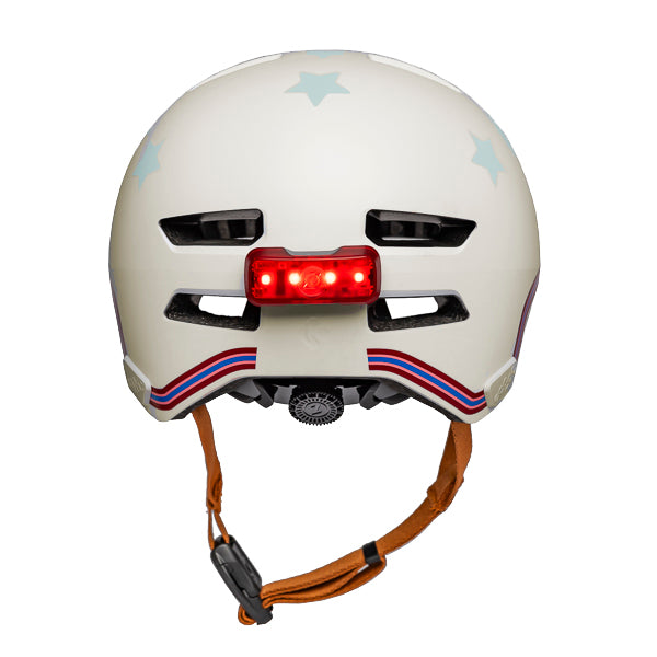 Fashionable Jeune Premier x Lazer bike helmet with KinetiCore technology for kids and teens. A new standard in unequalled safety and fashion is born!
