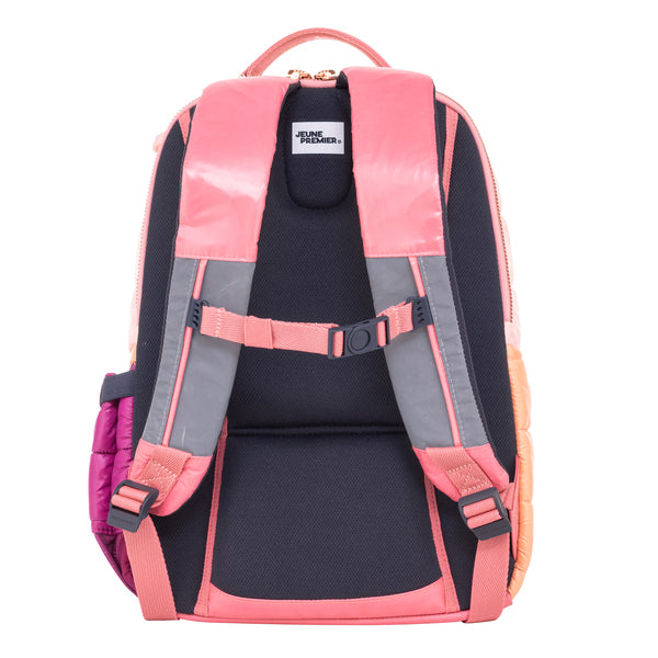 Trendy backpack for children from 6 years. The New Bobbie Puffer Pink is a rework of the classic Bobbie model.
