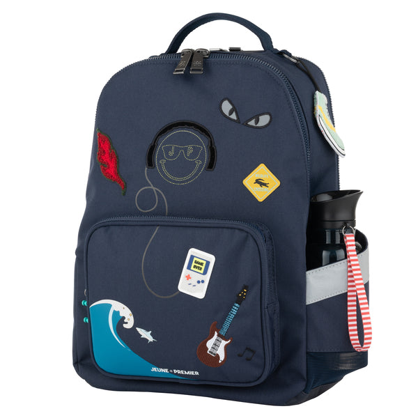 Trendy backpack for boys from 6 years. The New Bobbie Mr. Gadget is a rework of the classic Bobbie model.