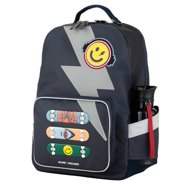 Trendy backpack for children from 6 years. The Jeune Premier New Bobbie Skate is a rework of the classic Bobbie model.