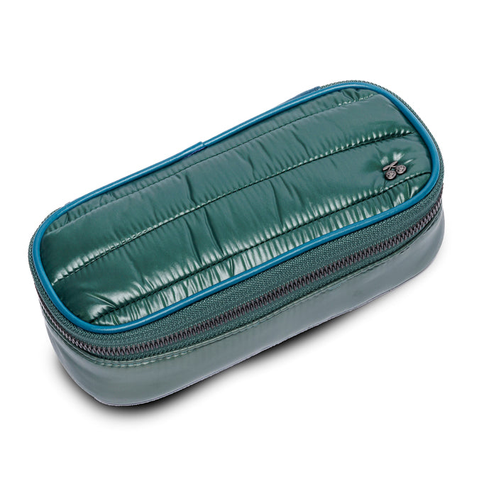 Puffer Green Pencil Box | Jeune Premier Premium School Case for Boys