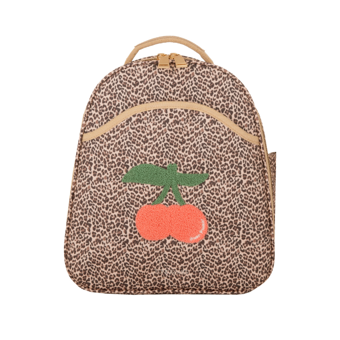 Backpack Ralphie - Leopard Cherry – Jeune Premier Backpack Ralphie - Leopard Cherry – Jeune Premier