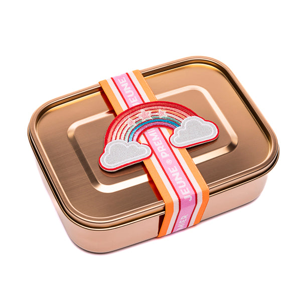 Add that finishing touch to your lunchbox with a beautiful Jeune Premier lunchbox elastic.