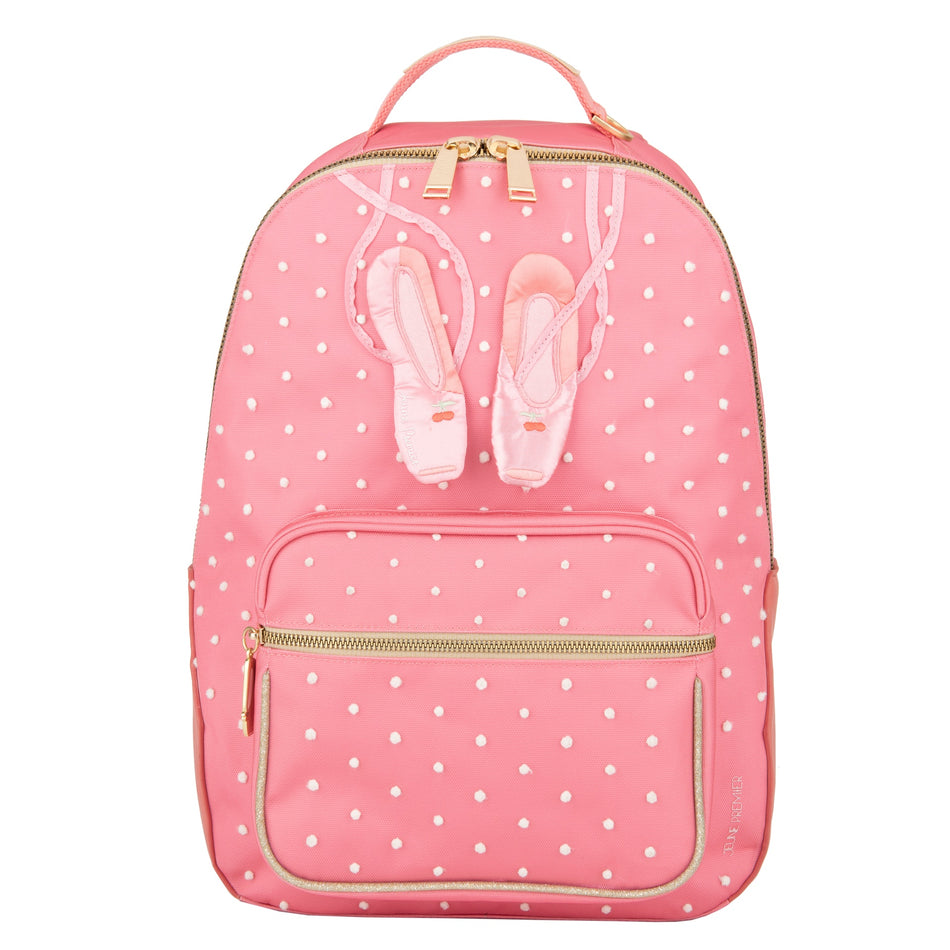 Discover the elegant Jeune Premier Bobbie Ballerina, the most trendy and quality backpack for school and leisure for ballerina girls and pinklovers from 6 years old.