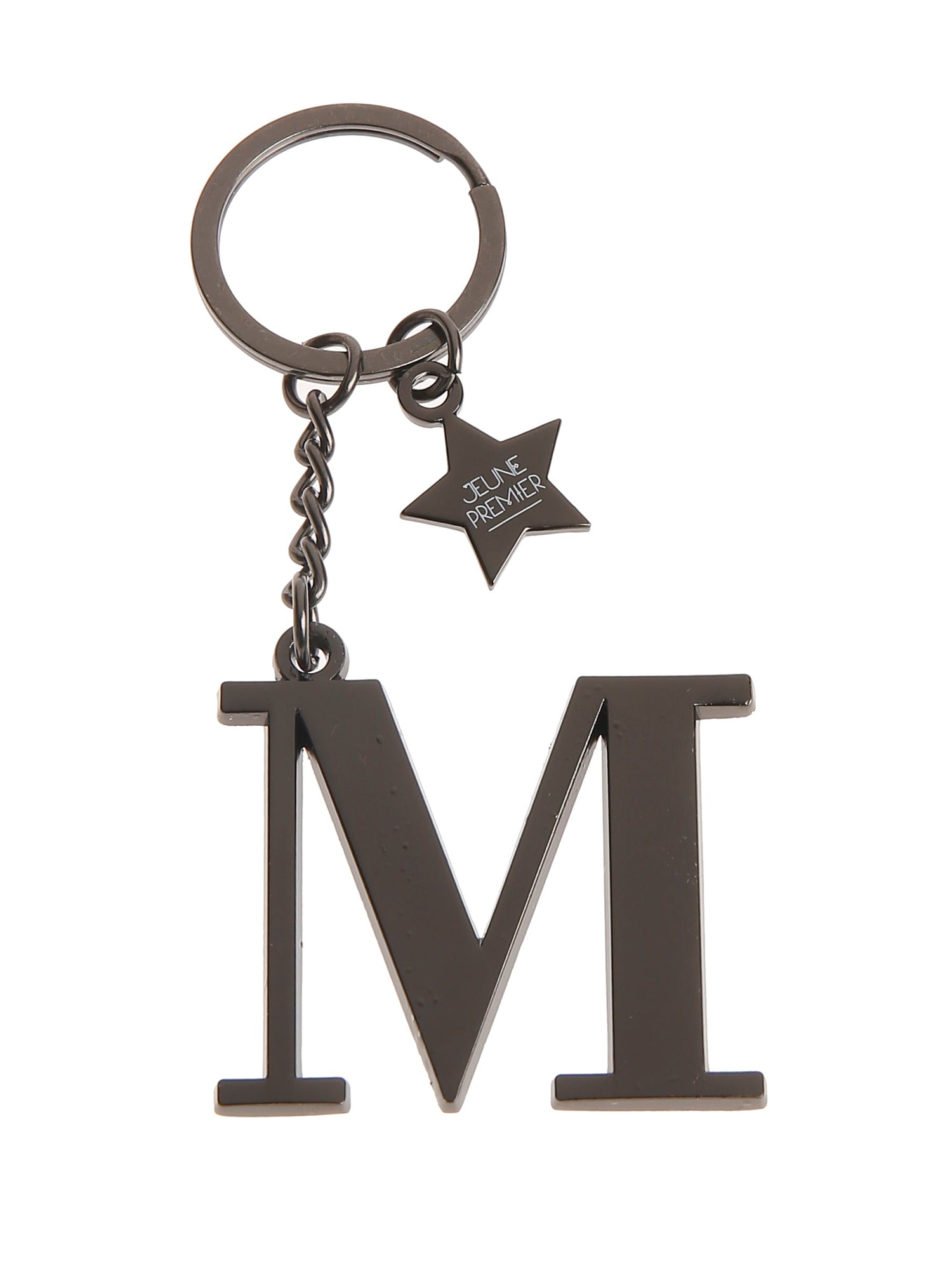 Keychain Letters Black