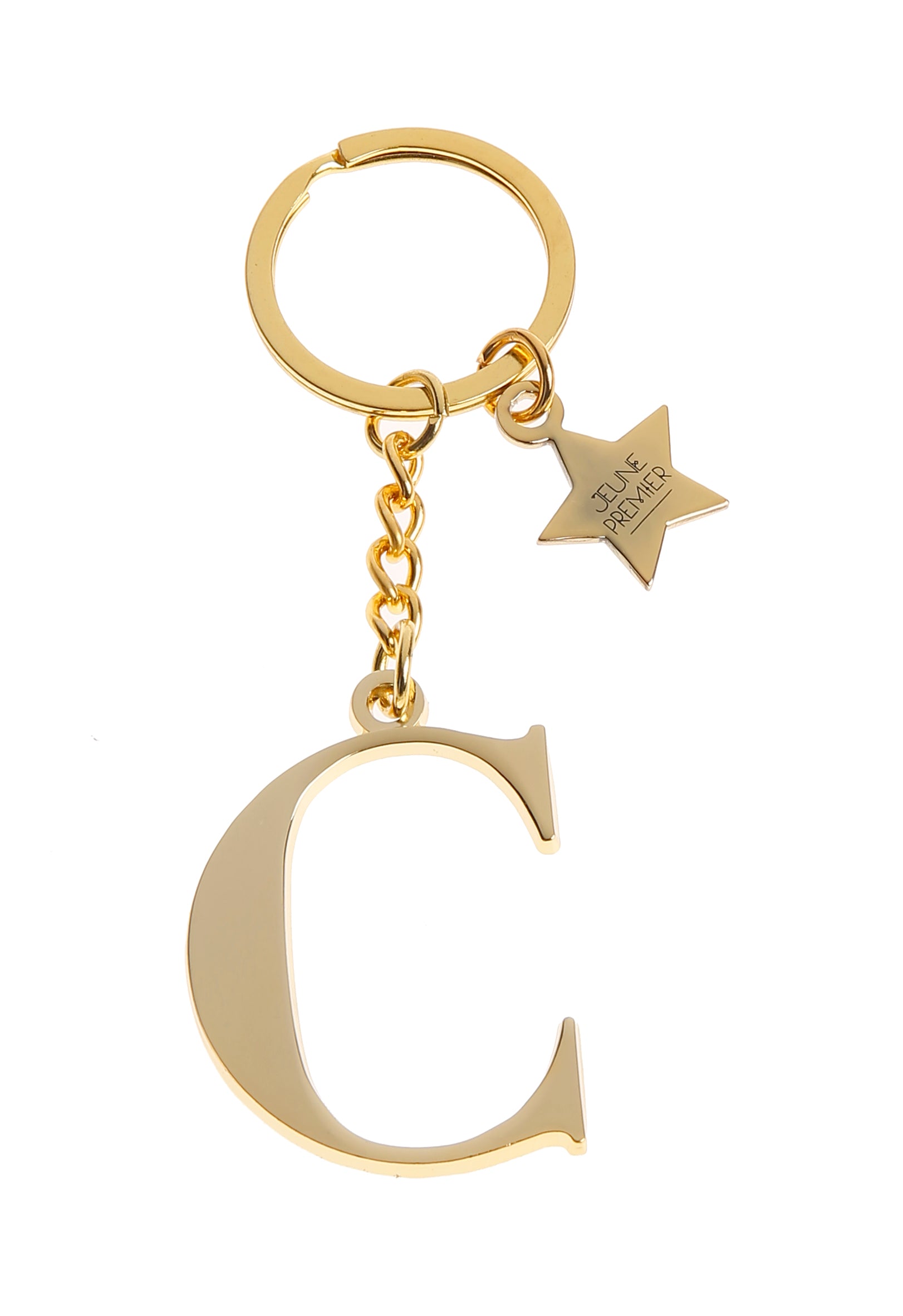 Keychain Letters Gold