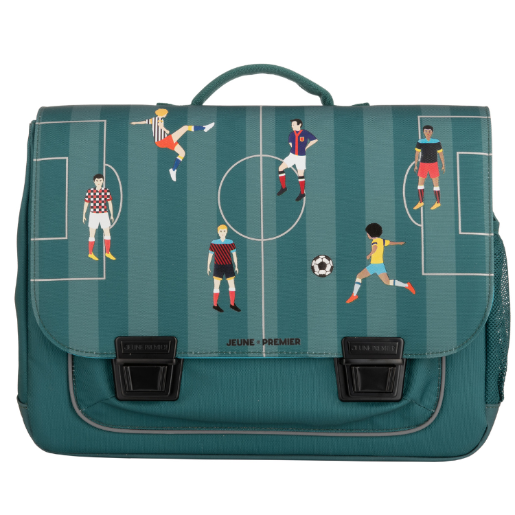 Trendy schoolbag for children from 6 to 8 years. The bags were inspired by the leather school bags from the old days but with all the modern functionalities that make them timeless classics.