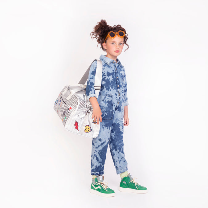 Caroline Weekend Bag - Jetsetter Silver