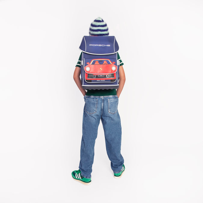 Ergomaxx Porsche | Ergonomic School Backpack for boys 6-10 | Jeune