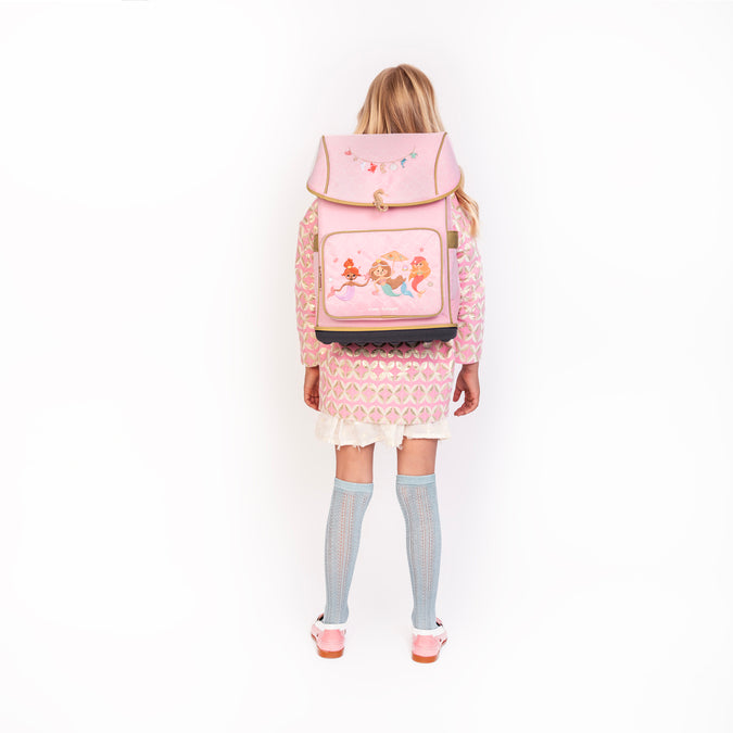 Ergomaxx School Backpack Set Mermaids | Girls 6-10 Years | Jeune