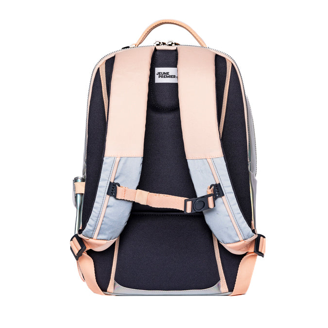 Jeune Premier New Bobbie Magic Elf – ergonomic school backpack for girls aged 6+, pastel pink design, made from recycled materials