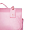 Recycled PET fabric and water bottle holder detail, Jeune Premier It Bag Midi Blush