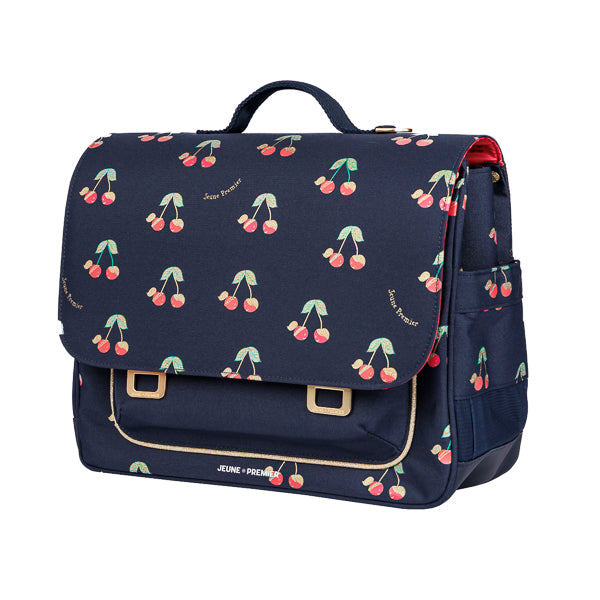 Trendy schoolbag for girls from the first year of school onwards. This It Bag Midi Love Cherries is a real back-to-school essential. 