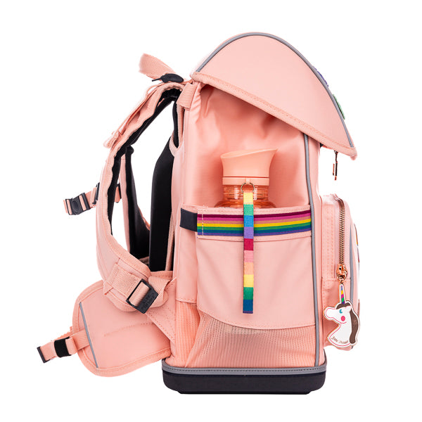Ergomaxx School Backpack Set Disco Dip | Girls 6-10 Years | Jeune