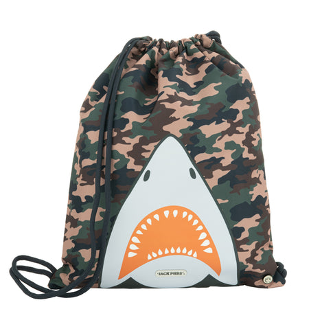 Gym Bag - Camo Shark