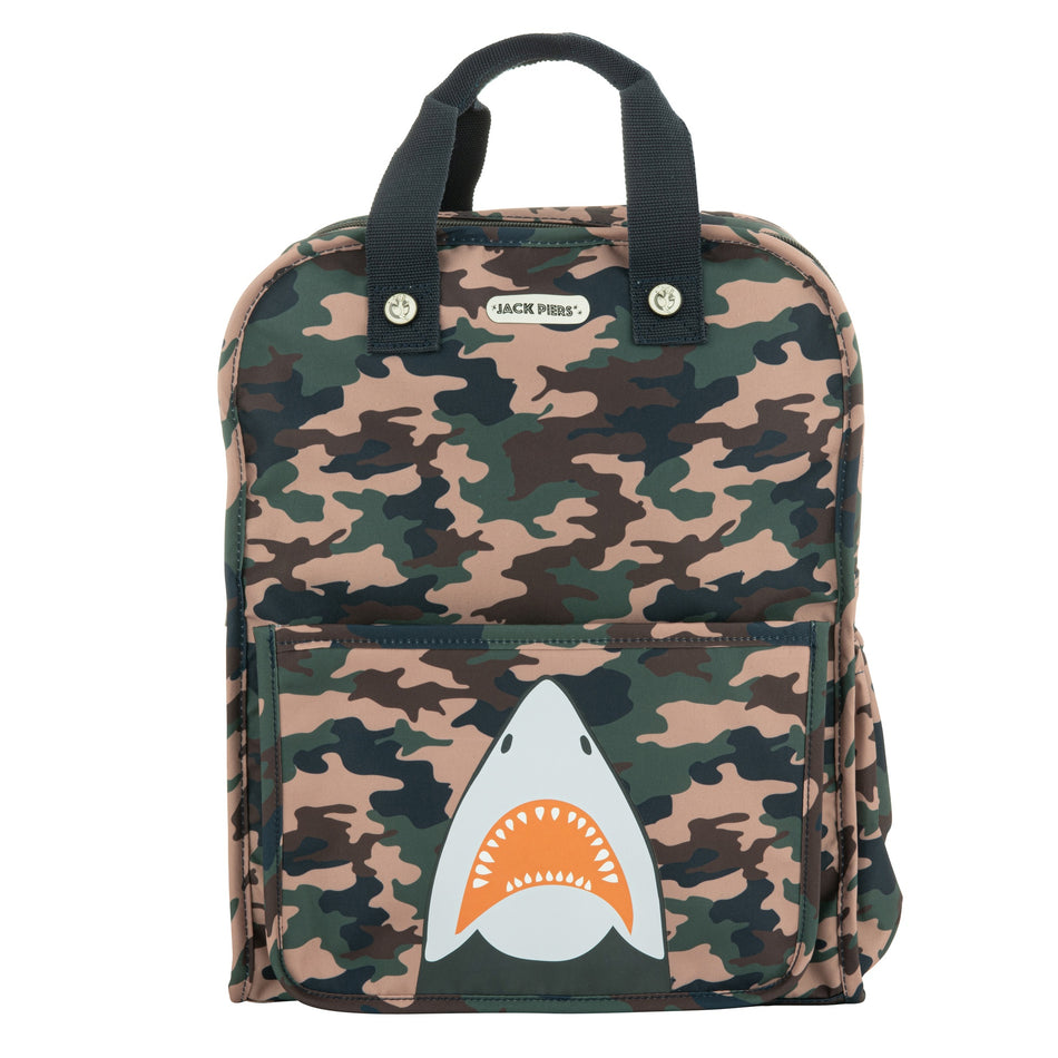 Backpack Amsterdam Large  - Camo Shark