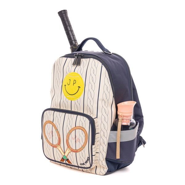 Trendy backpack for children from 6 years. This Love Game backpack also has room to store your tennis racket, making it the perfect tennis bag or gym bag!