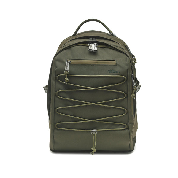 college leather backpack BOSTANTEN Laptop for Women 15.6 inch Computer Bag Shoulder Bag Casual Daypack Travel Bag and umbrellas College Backpack Khaki Teen