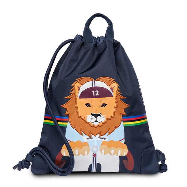 Jeune Premier City Bag King of the Cobbles cycling-inspired multifunctional bag for boys, front view