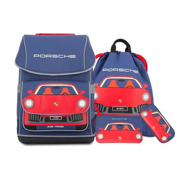 PORSCHEカタログ、PORSCHEバック Ergomaxx School Backpack Set Porsche | Boys 6-10 Years | Jeune