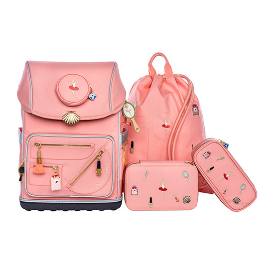 Retro Trendy Girls Outdoor Rucksack Schoolbag