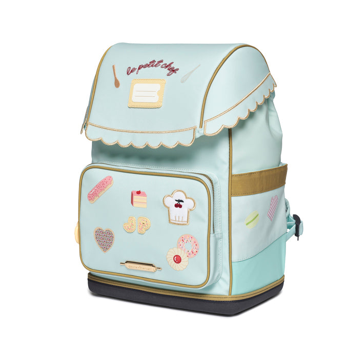 【eL】Chain Backpack Ergomaxx Le Petit Chef | Ergonomic School Backpack for Kids 6-10
