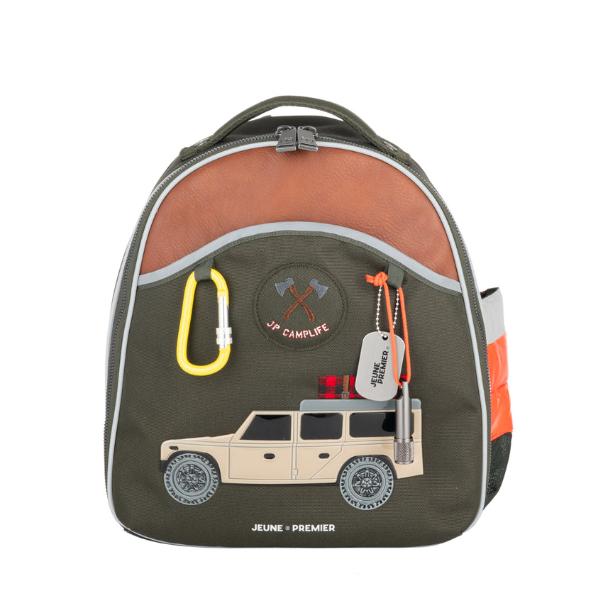 Ergonomic, trendy backpack for toddlers from 2 years old. If you want your toddler to walk the road to independence, the Ralphie Camp Life is a key piece. 
