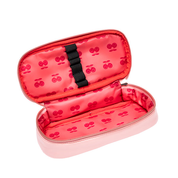 Pink Color Pencil Box Puffer Pink Pencil Box | Jeune Premier Premium School Case for Girls