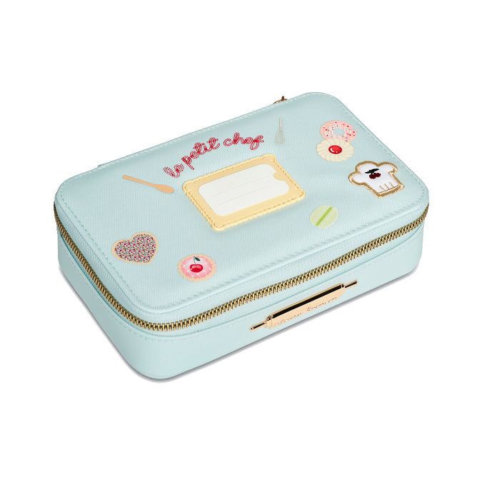 Le Petit Chef filled pencil case closed view - culinary design with chef and cooking theme by Jeune Premier