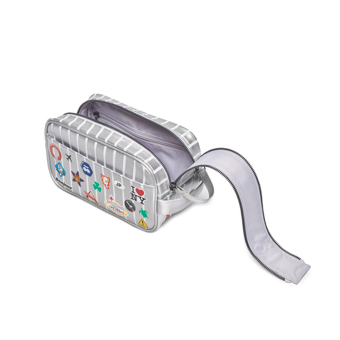 Travel Pouch - Jetsetter Silver – Jeune Premier