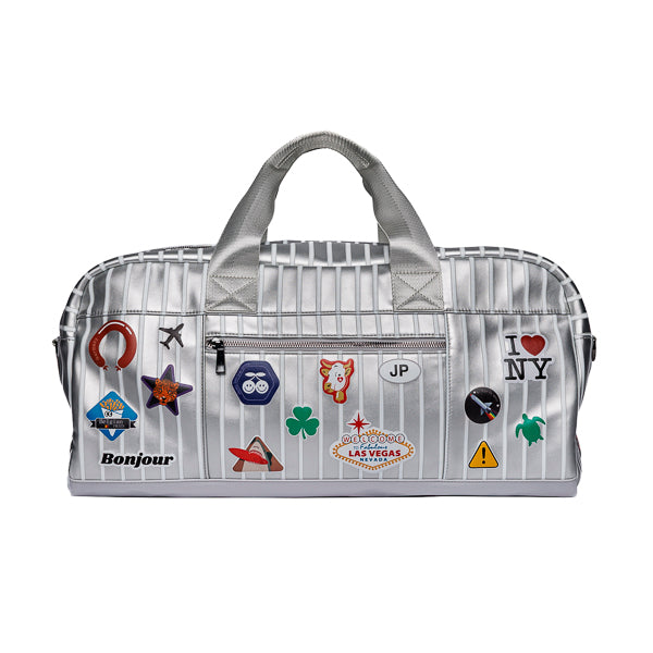 Caroline Weekend Bag - Jetsetter Silver