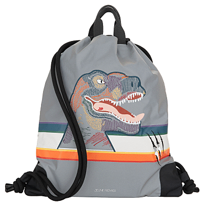 Check out the multifunctional Jeune Premier City Bag Reflectosaurus that can be used as a swimming bag, sports bag or fashion accessory, ideal for dinolovers. The reflective material also ensures that your child is safe and visible in traffic!