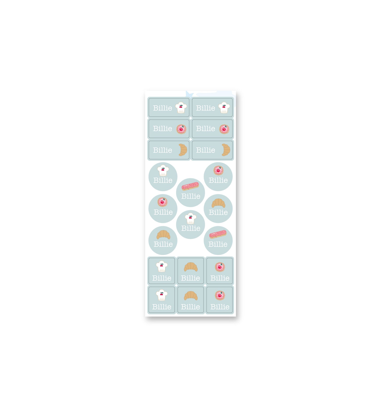Clothing Label Set - Le Petit Chef