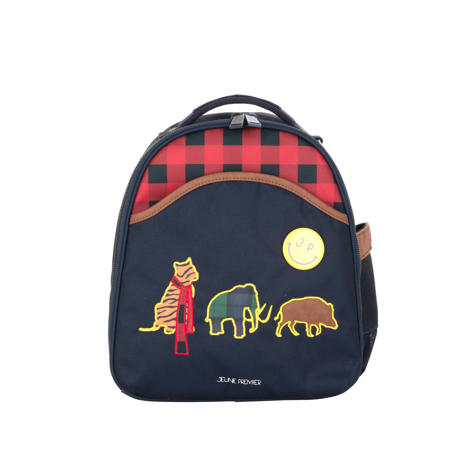 Discover the Jeune Premier Ralphie backpack, an ergonomic, trendy schoolbag for independent toddlers and preschoolers. The Tartans print is ideal for fashionable boys.