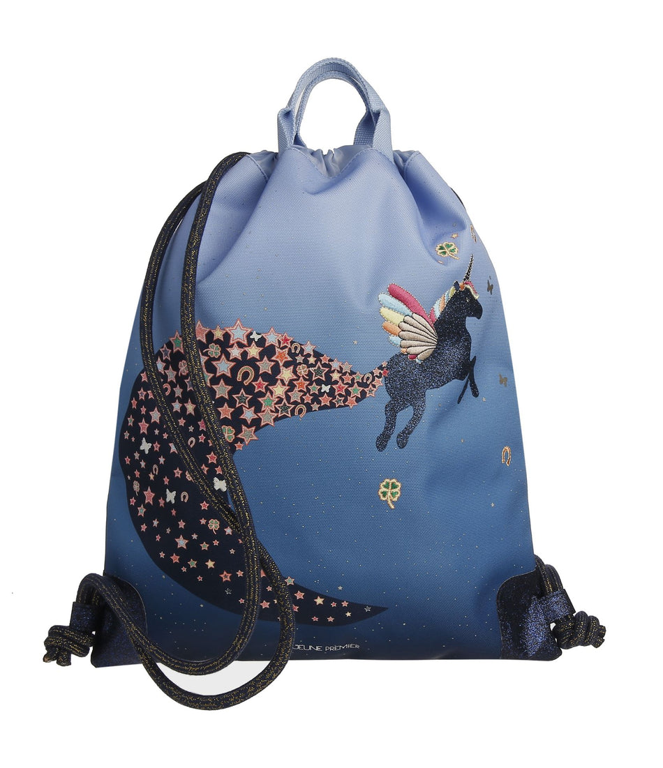 The multifunctional Jeune Premier Unicorn Universe City Bag can be used as a swimming bag, sports bag or fashion accessory, for any age and any occasion!