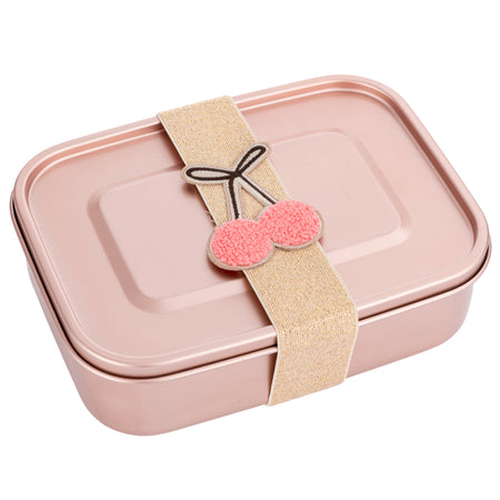 Elastique Lunch Box - Pompon Cerise