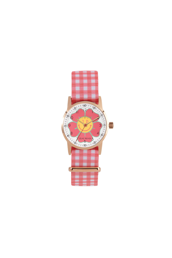Horloge Jeune Premier x Millow - Vichy Love Pink