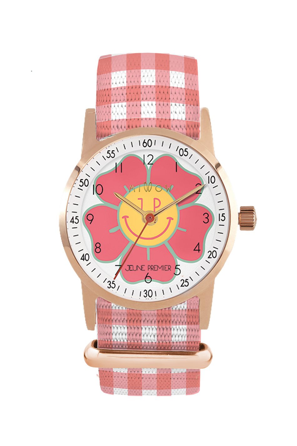 Jeune Premier x Millow Horloge - Vichy Love Pink